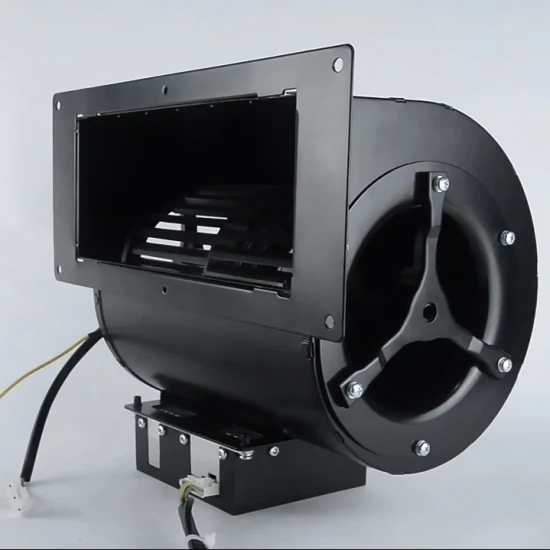 Высококачественный центробежный вентилятор AC DC Ec для шкафа, высокая скорость, большой объем воздуха, компактный центробежный вентилятор с двойным впуском
